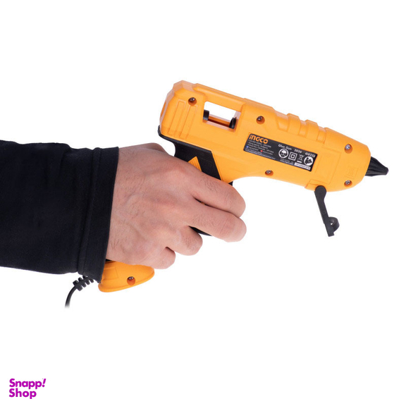 تفنگ چسب حرارتی اینکو مدل GG258 به همراه 4 عدد چسب