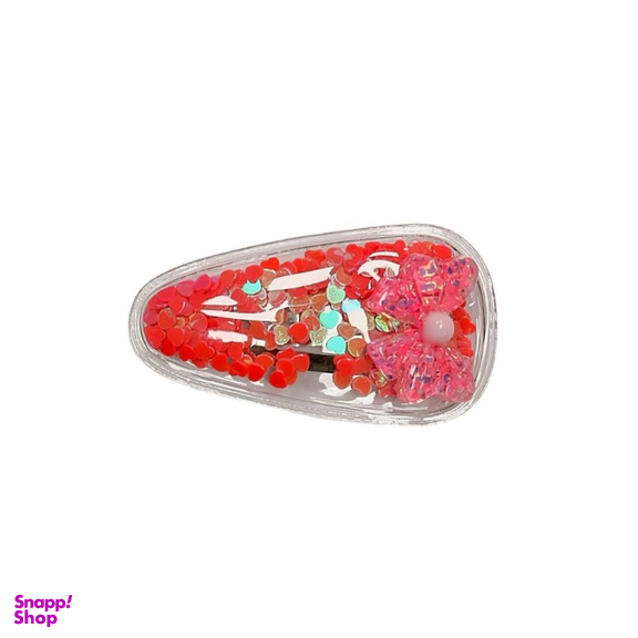 گیره مو زنانه طرح گل کریستالی کد Dinky162