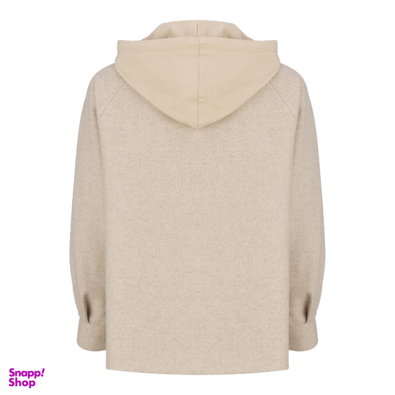 پالتو زنانه السانا مدل فرتاک کد 236971 رنگ کرم