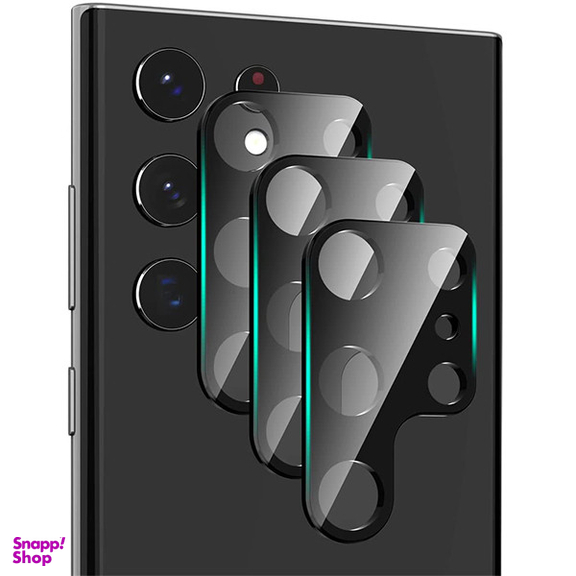 محافظ لنز دوربین بوف مدل 3DPro مناسب برای گوشی موبایل سامسونگ Galaxy S22 Ultra