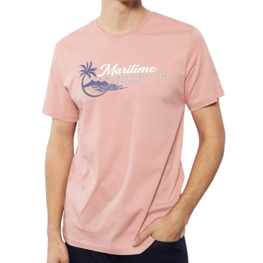 تیشرت آستین کوتاه مردانه ال سی وایکیکی مدل هاوایی پنبه ای