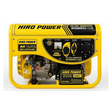 موتور برق سه گانه سوز هیرو پاور مدل HP20900FE2+GLN