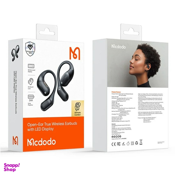 ایرفون بلوتوثی القایی مک دودو مدل HP-007 Open Ear