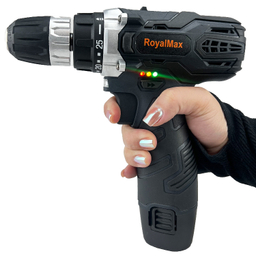 دریل پیچ گوشتی شارژی رویال مکس کد 18V