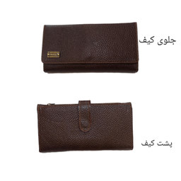 کیف پول زنانه چرم طبیعی مدل دیاکو کد 45