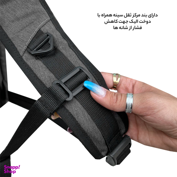 کوله پشتی لپتاپ مایسا مدل M77210