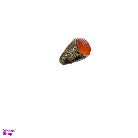 انگشتر نقره 925 عیار مردانه طرح شمایل کد HOSS06