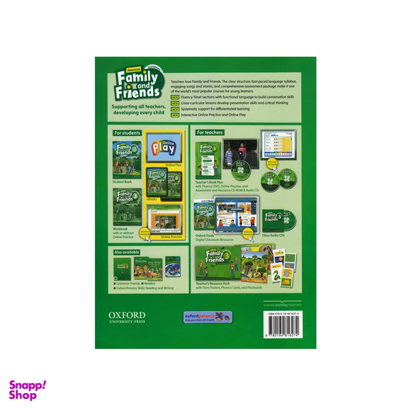 کتاب Family and Friends 3 اثر جمعی از نویسندگان انتشارات الوندپویان 6 جلدی