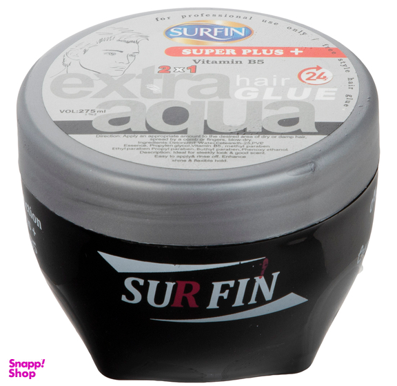 چسب مو سورفین مدل Extra Aqua حجم 275 میلی لیتر