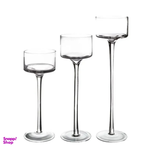 شمعدان مدل وارمری مجموعه 3 عددی