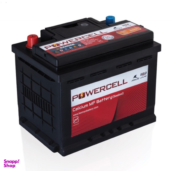 باتری خودرو 50 آمپر L1 کرمان باتری ارگ مدل پاورسل قالب کوچک