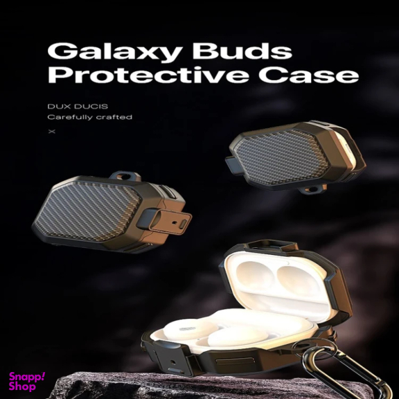 کاور ایرفون دوکس دوکیس مدل SECF-N مناسب هدفون سامسونگ Galaxy buds 2 Pro / buds pro / buds live / buds 2 / buds FE