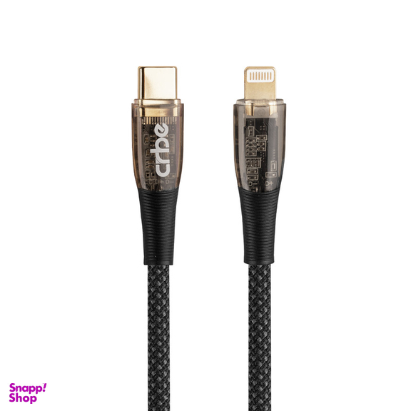 کابل تبدیل USB-C به لایتنینگ کربی مدل BE-C103CL 55W طول 1.2 متر