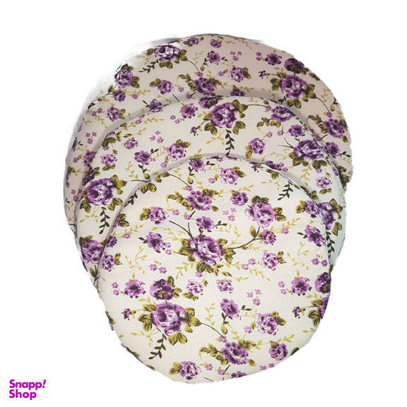 ست دم کنی 3 تکه طرح گل مدل R02