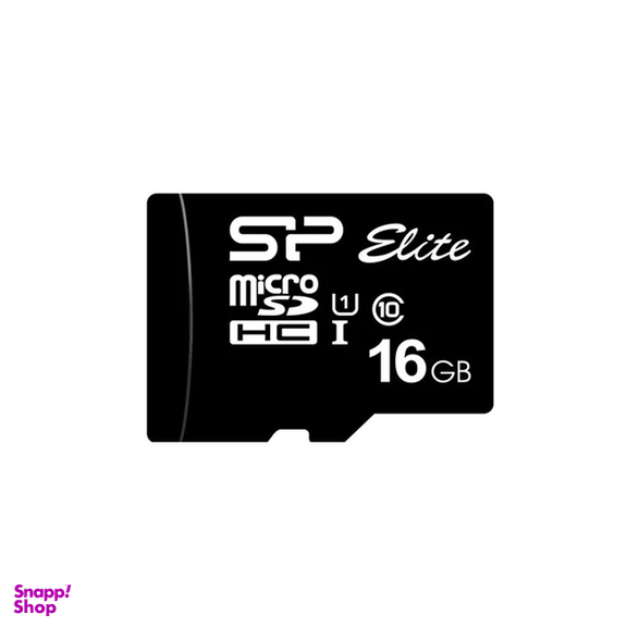 کارت حافظه microSDHC سیلیکون پاور مدل Elite کلاس 10 استاندارد UHC-I U1 سرعت 100MBps ظرفیت 16 گیگابایت