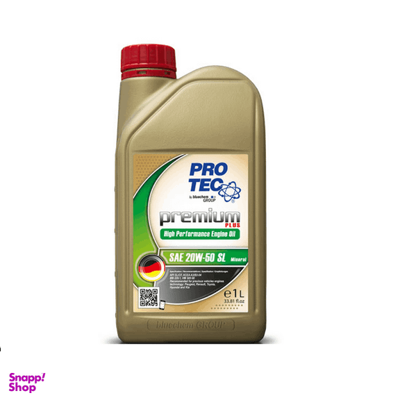 روغن موتور پروتک مدل 20W50 SL حجم 1 لیتر