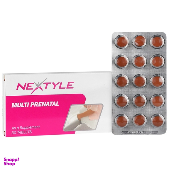 قرص مولتی پریناتال نکستایل بسته 30 عددی