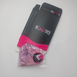 ست شورت و سوتین زنانه نوشه پوش مدل فنردار توری کد 88827 رنگ یاسی