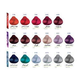رنگ مو فاقد آمونیاک مارال مدل Fusion Color شماره 5.291 رنگ دودی بنفش تیره حجم 100 میلی‌ لیتر