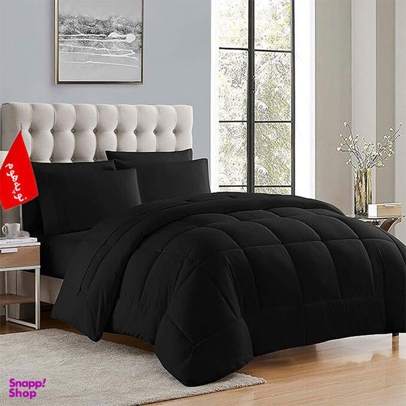 سرویس روتختی نوپه هوم مدل اکسترا کد X15 یک نفره 5 تکه به همراه روبالشی سه بعدی