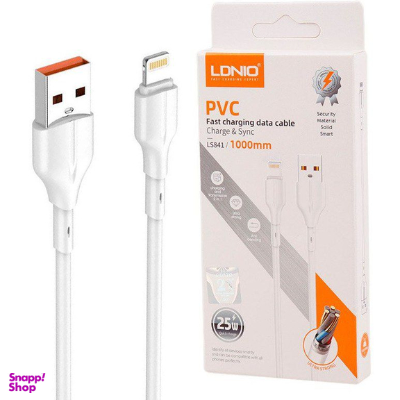 کابل فست شارژ لایتنینگ الدینیو مدل LS841