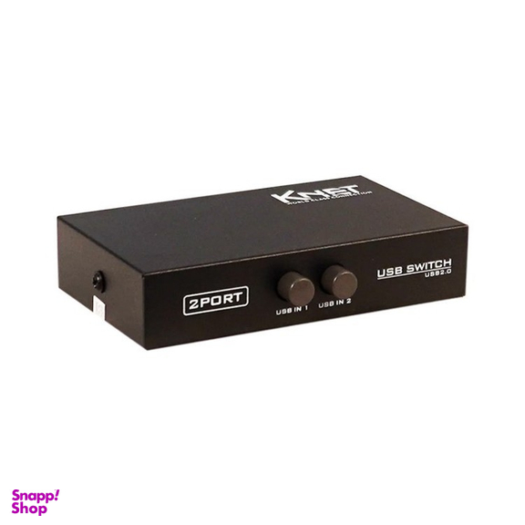 سوییچ 2 پورت USB دستی کی نت مدل K-S312
