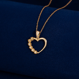 گردنبند طلا 18 عیار زنانه جواهری سون کد 5690