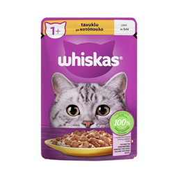 پوچ گربه ویسکاس مدل Chicken وزن 85 گرم
