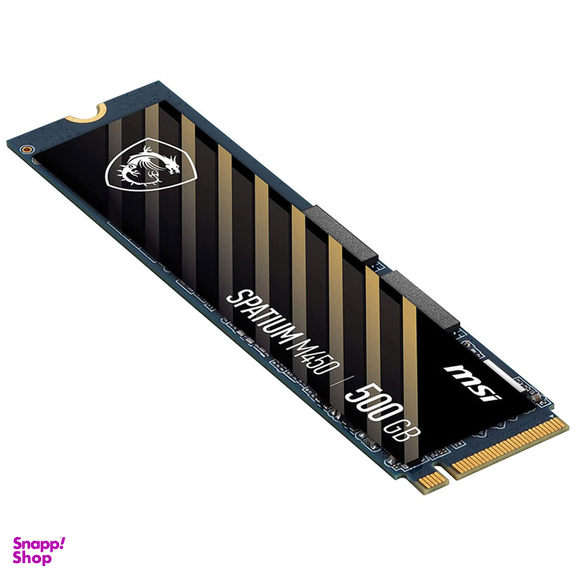 حافظه SSD اینترنال ام اس آی مدل SPATIUM M450 PCIe 4.0 NVMe M.2 ظرفیت 500 گیگابایت