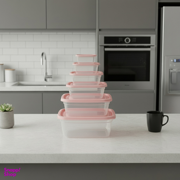 ظروف نگهدارنده 12 پارچه نورینو مدل آیرینا