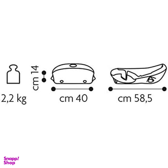 صندلی خودرو کودک بروی مدل Smart Silverline 545