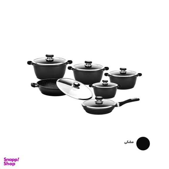 سرویس پخت و پز 12 پارچه زرساب سری گریپ مدل RP-7600