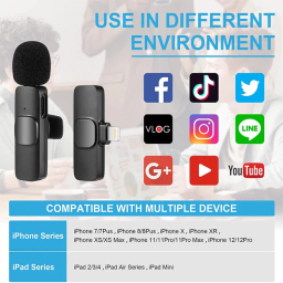 میکروفن یقه ای بی سیم مدل Wireless Microphone K9