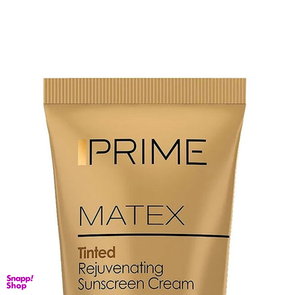کرم ضد آفتاب رنگی SPF50 پریم مدل Matex Tinted حجم 40 میلی لیتر