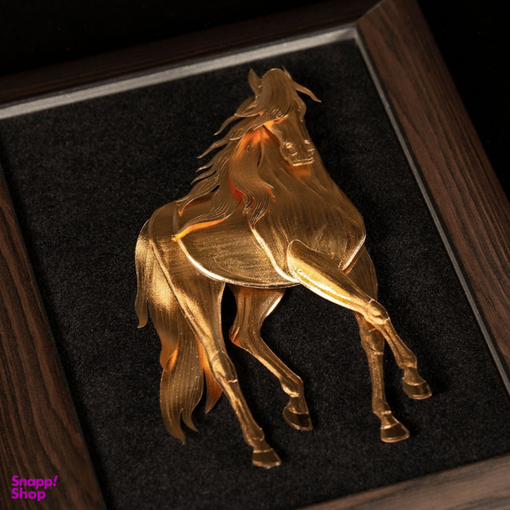 تابلو ورق طلا الون طرح تارا