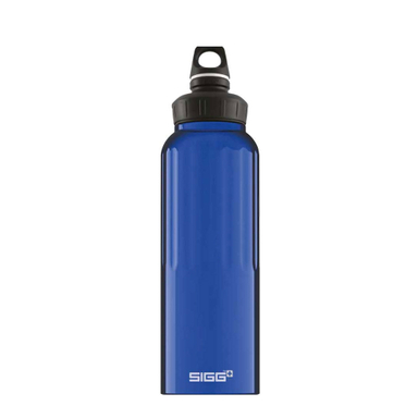 قمقمه سفری سیگ سری SIGG Water Bottle مدل WMB Traveller طرح Traveller Dark Blue 8256.10 حجم 1500 میلی لیتر