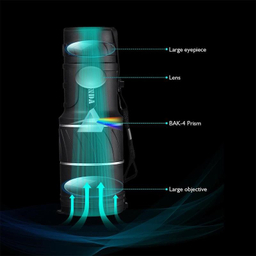 دوربین تک چشمی بینگر مدل S-CO 100X60