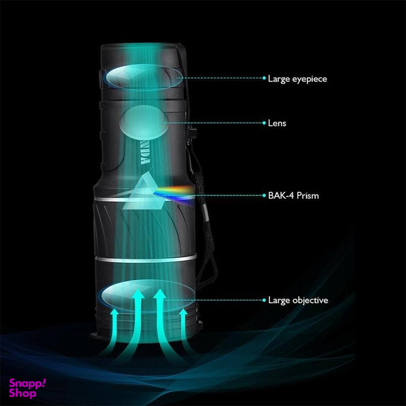 دوربین تک چشمی بینگر مدل S-CO 100X60