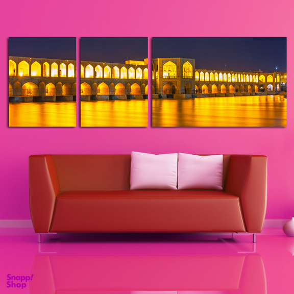 تابلو 3 تکه گالری آفتاب کد TI93