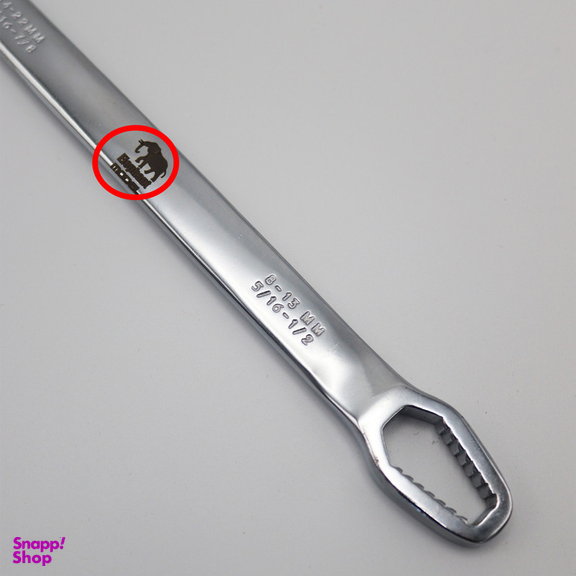 اچار دو سر رینگی ثابت چند کاره مدل الفنت کد YP-8-22MM