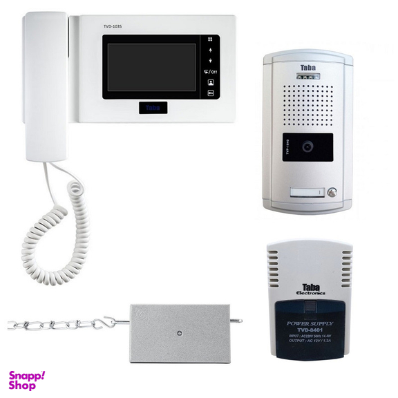 دربازکن تصویری تابا مدل TVD-1035 مجموعه 4 عددی