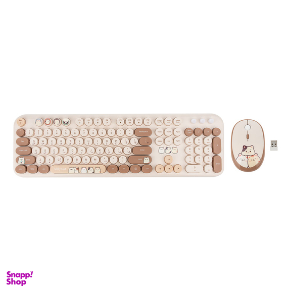 کیبورد و ماوس مافی مدل Silly Cat