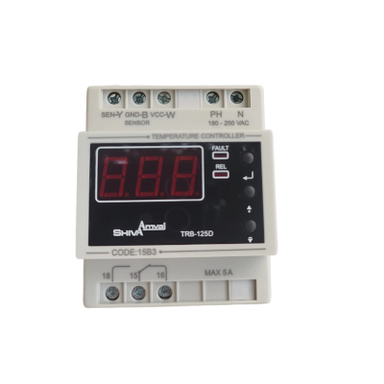 ترموستات کنترلر دما شیوا امواج مدل TRB-125D کد 15B3 بسته 5 عددی