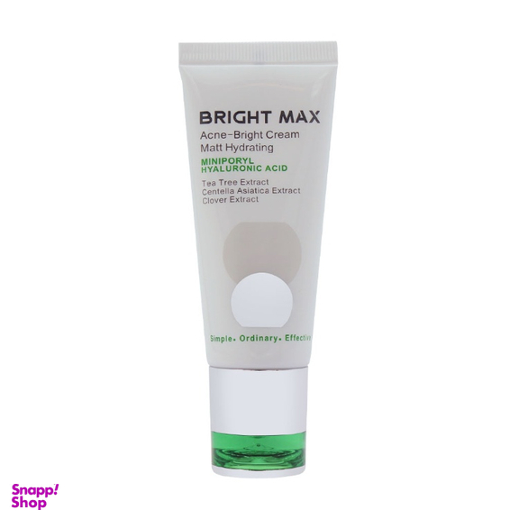 کرم مرطوب کننده برایت مکس مدل Acne حجم 40 میلی لیتر