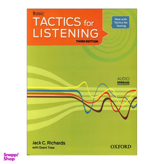کتاب Tactics for Listening 3rd Basic اثر Jack C. Richards انتشارات آکسفورد