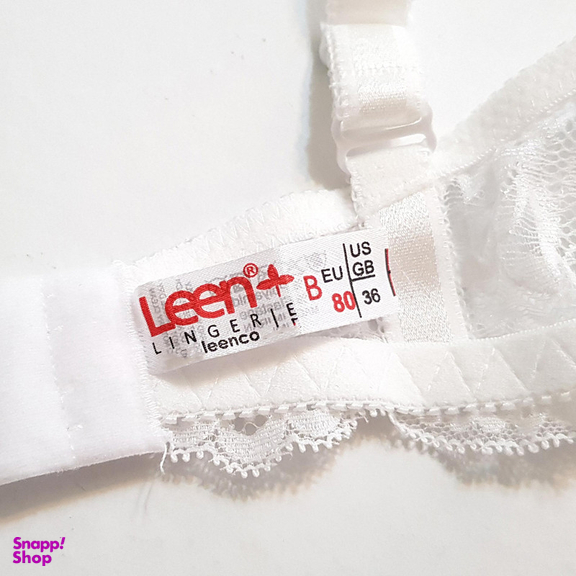 سوتین زنانه لین مدل فنردار کد 4680-513 رنگ سفید