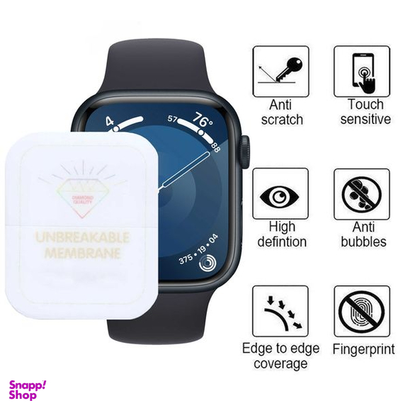 محافظ صفحه نمایش بوف مدل Hydrogel-G مناسب برای اپل واچ 41 میلی متری سری 9 / 8 / 7