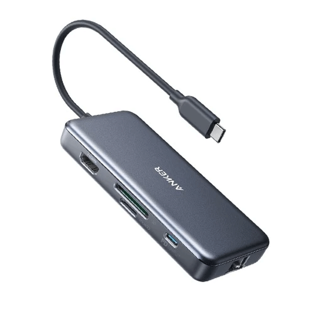هاب 7 پورت Type-C انکر مدل Anker A8352