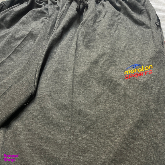 شلوارک راحتی مردانه مدل رنگین رنگ زغالی