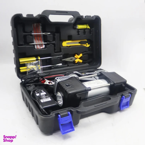 کمپرسور باد فندکی نیدر مدل YP-2CYLANDR-NDR-2250 مجموعه 13 عددی